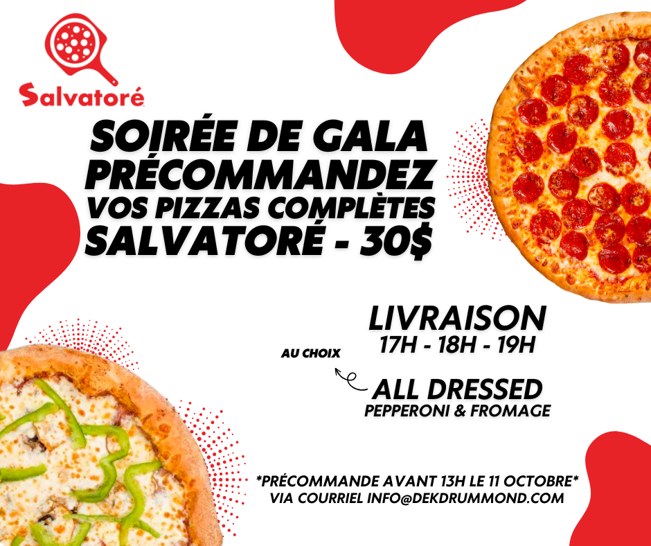 Pizza Gala 11 Oct